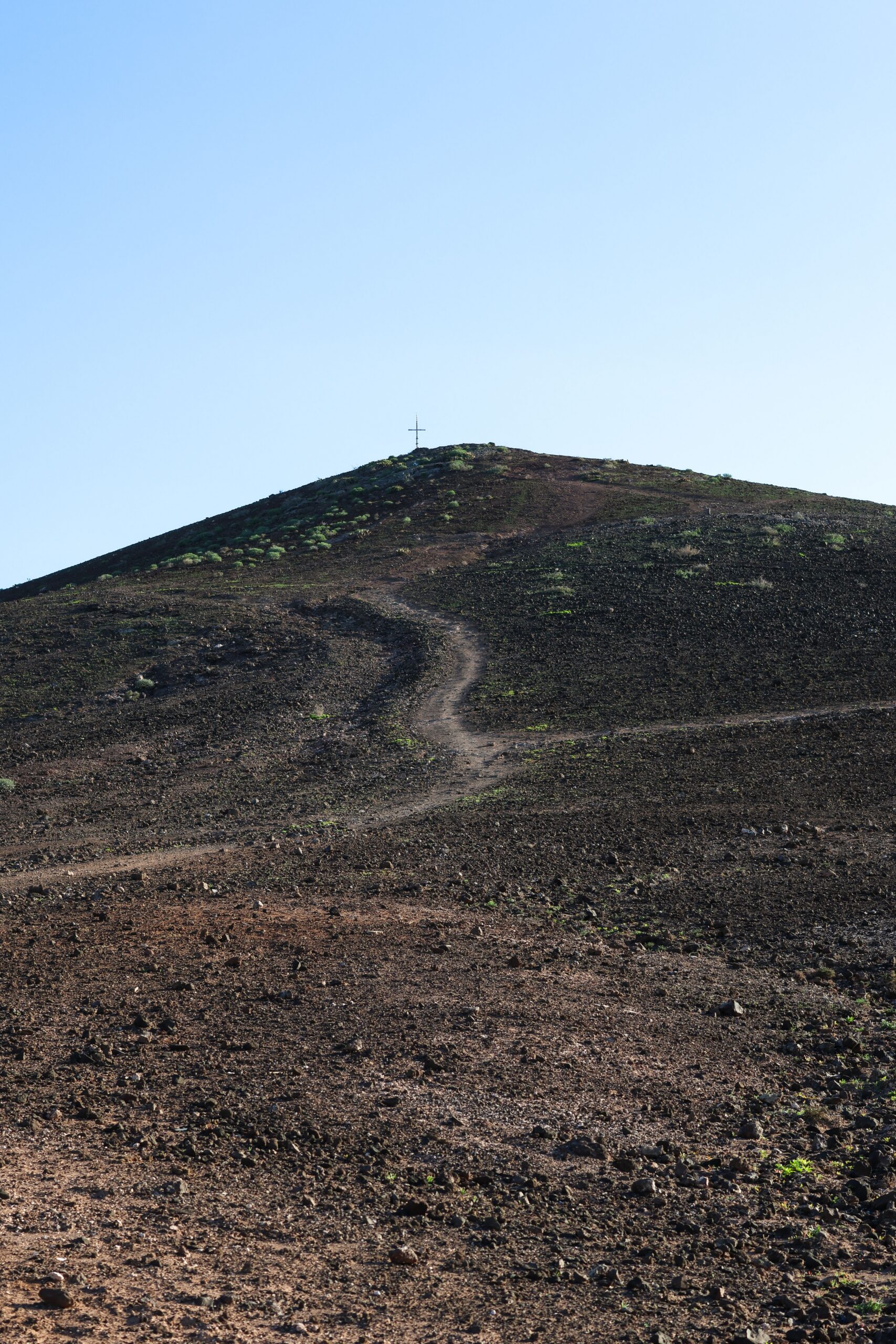 Montaña de Gáldar s turistickým chodníkom